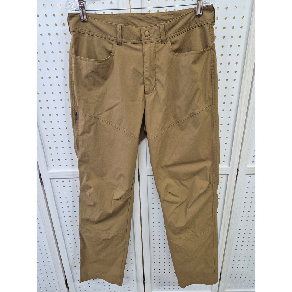 Mountain Hardwear Men's Wildlands Hiking Pants Tan Brown Ripstop 32